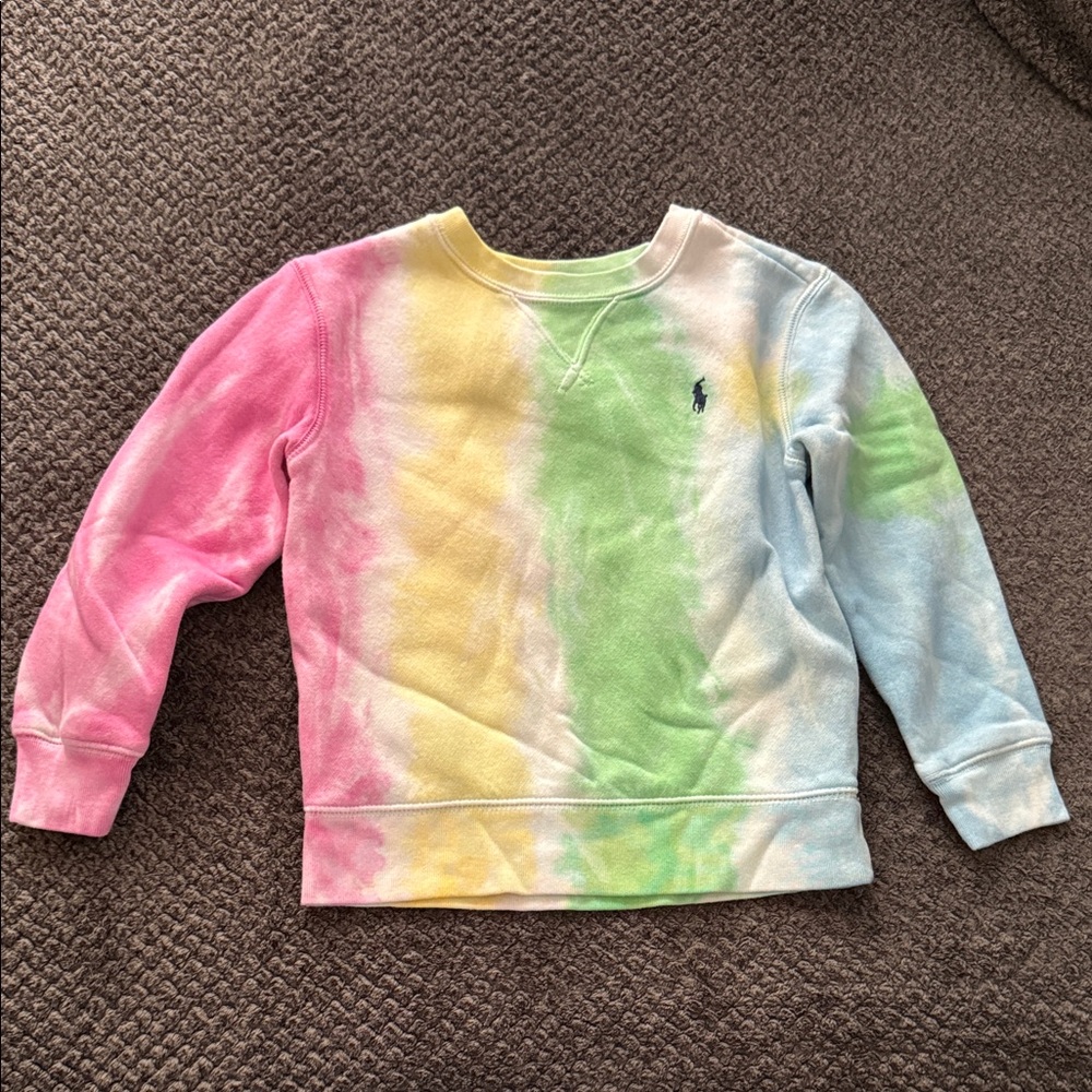 Ralph Lauren Kids Colorful Tie-Dye Sweatshirt